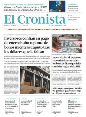 Cover of El Cronista comercial