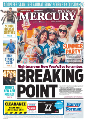 Cover of Mercury (Hobart)