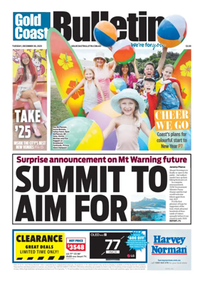Cover of The Gold Coast Bulletin