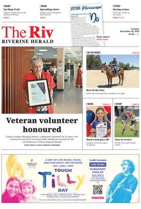 Cover of The Riverine Herald