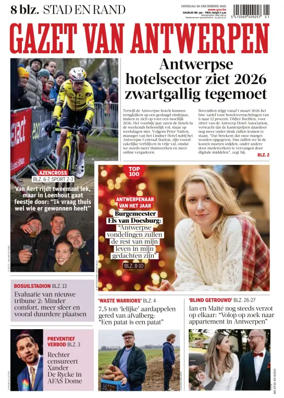 Cover of Gazet van Antwerpen Metropool Stad
