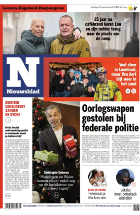 Cover of Het Nieuwsblad