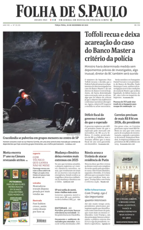 Cover of Folha De S.Paulo
