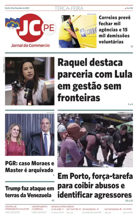 Cover of Jornal do Commercio