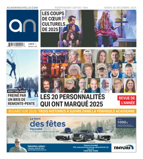 Cover of Acadie Nouvelle