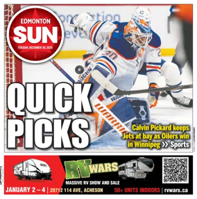 Cover of Edmonton Sun