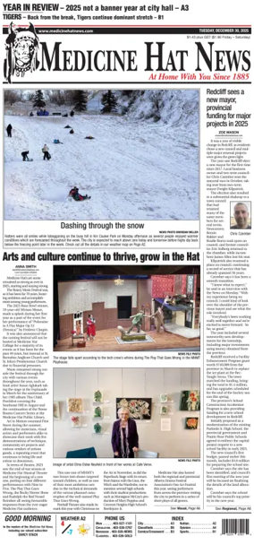 Cover of Medicine Hat News