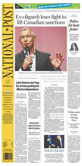 Cover of National Post - (Latest Edition)