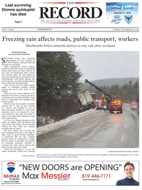 Cover of Sherbrooke Record