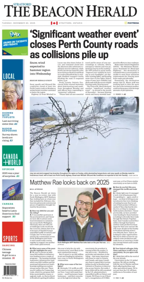 Cover of The Beacon Herald