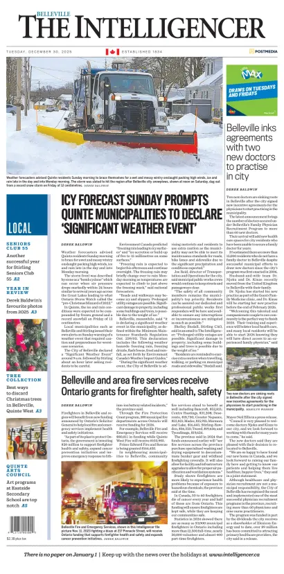 Cover of The Intelligencer (Belleville)