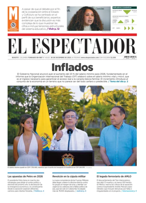 Cover of El Espectador