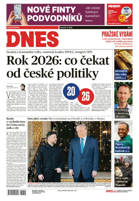 Cover of Dnes Prague Edition