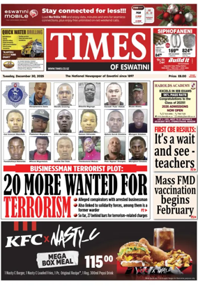 Cover of Times of Eswatini