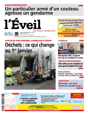 Cover of L'Éveil de Pont-Audemer