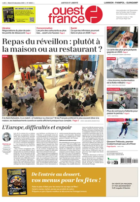 Cover of Ouest-France (Lannion / Paimpol / Guingamp)