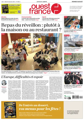 Cover of Ouest-France (Rennes Sud-Est)
