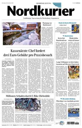 Cover of Demminer Zeitung