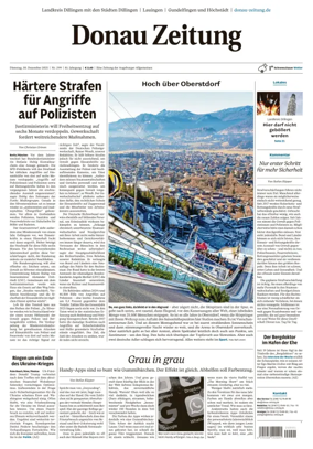 Cover of Donau Zeitung