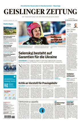 Cover of Geislinger Zeitung