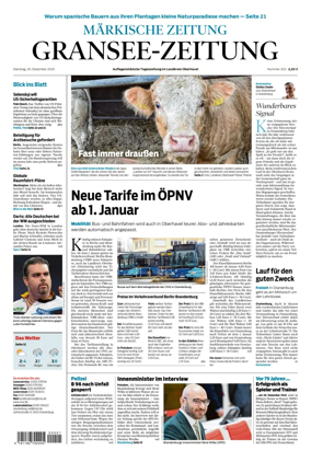 Cover of Gransee-Zeitung