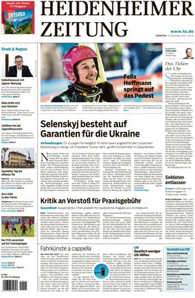 Cover of Heidenheimer Zeitung