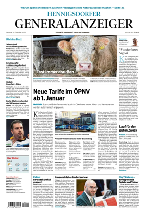 Cover of Hennigsdorfer Generalanzeiger
