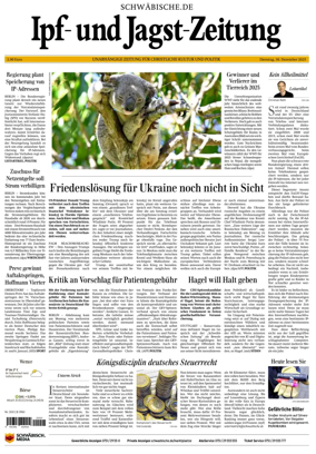 Cover of Ipf- und Jagst-Zeitung