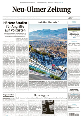 Cover of Neu-Ulmer Zeitung
