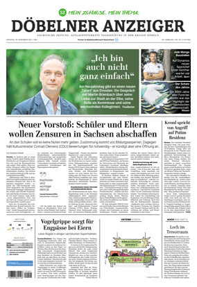 Cover of Sachsische Zeitung (Dobeln)