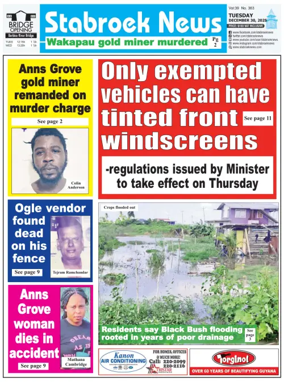 Cover of Stabroek News