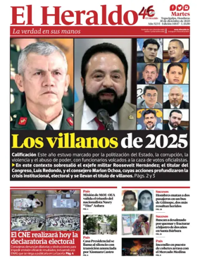 Cover of Diario El Heraldo