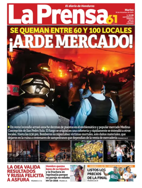 Cover of Diario La Prensa