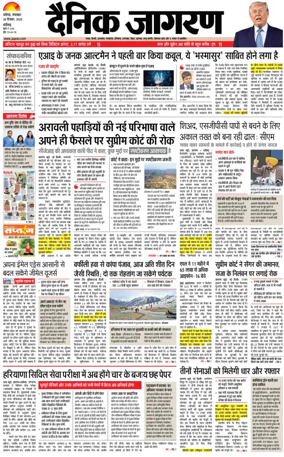 Cover of Dainik Jagran - Chandigarh