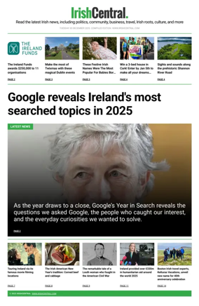 Cover of Irish Central