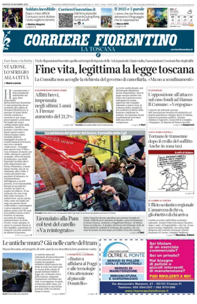 Cover of Corriere Fiorentino