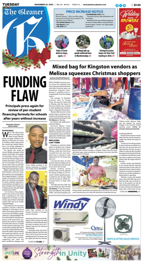 Cover of Jamaica Gleaner