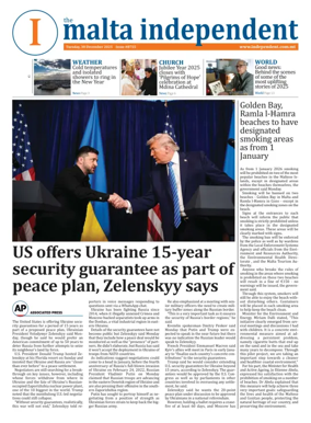 Cover of Malta Independent