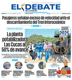 Cover of El Debate de Culiacan