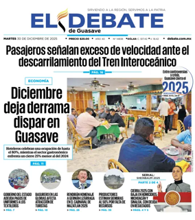 Cover of El Debate de Guasave