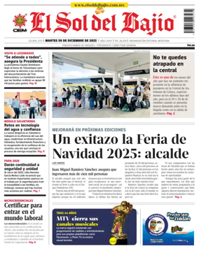 Cover of El Sol de Bajio