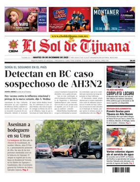 Cover of El Sol de Tijuana