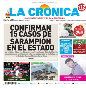Cover of La Cronica