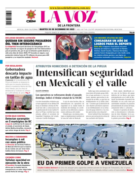 Cover of La Voz de la Frontera