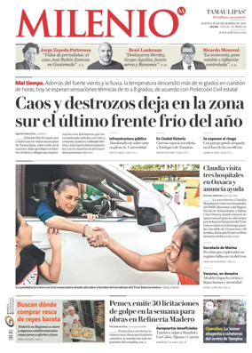 Cover of Milenio Tamaulipas