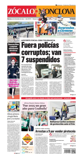 Cover of Zocalo Monclova