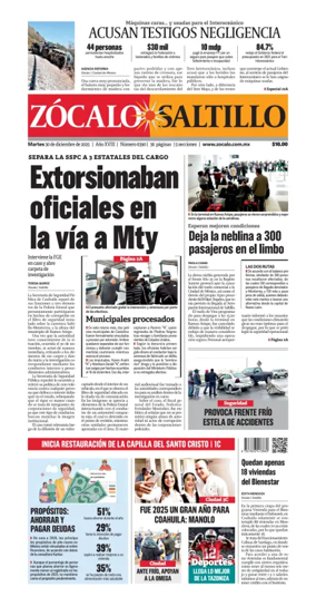 Cover of Zocalo Saltillo