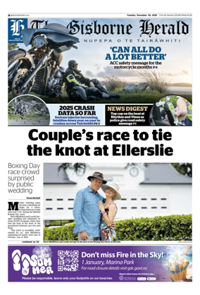 Cover of The Gisborne Herald
