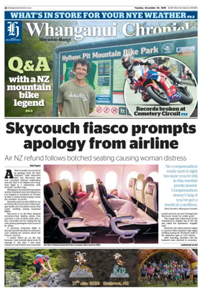 Cover of Wanganui Chronicle