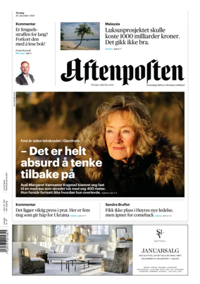 Cover of Aftenposten
